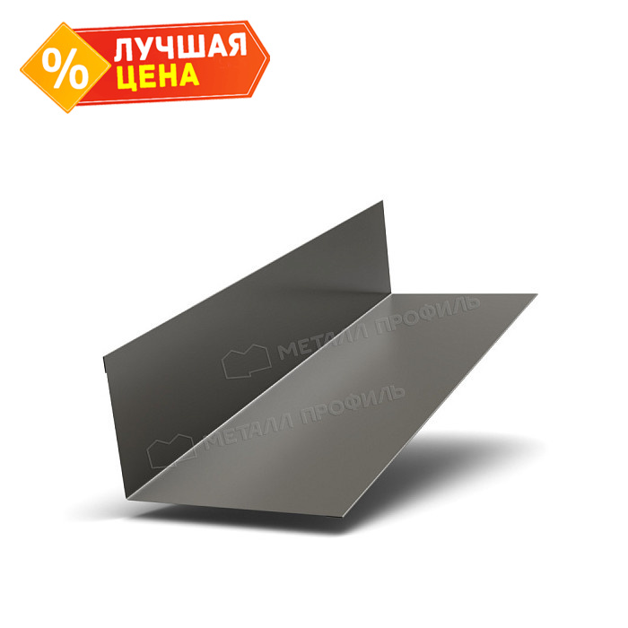 Планка примыкания верхняя 250х147х2000 NormanMP (ПЭ-01-6018-0.5)