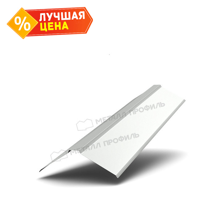 Планка конька плоского 190х190х2000 (ПЭ-01-7004-0.5)