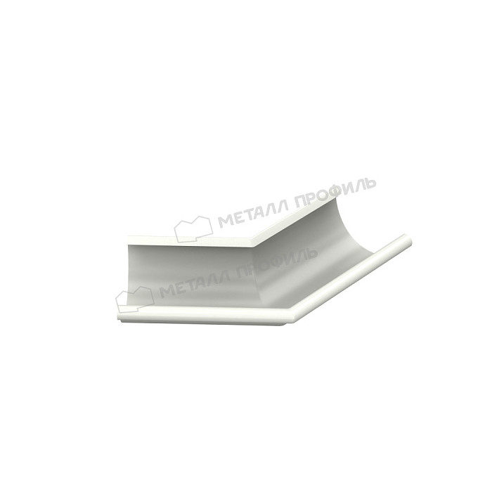 Угол желоба наружный 135 градусов МЕТАЛЛ ПРОФИЛЬ PURMAN BLACK EDITION D125 Ral 9005